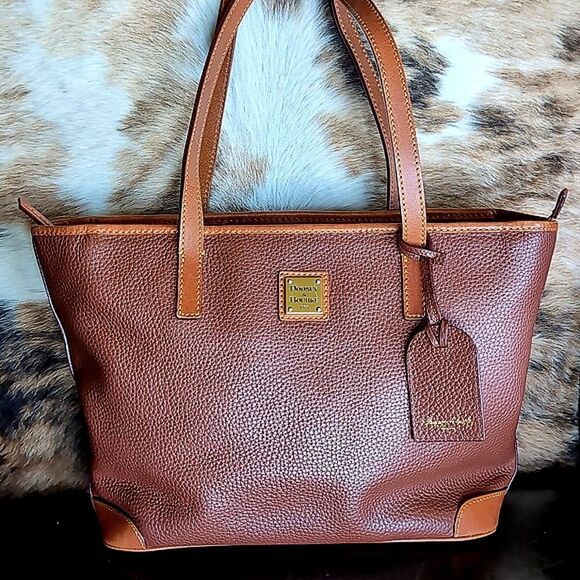 Dooney & Bourke Charleston Everyday Tote- Classic Pebbled Leather 🤎 - Picture 1 of 14